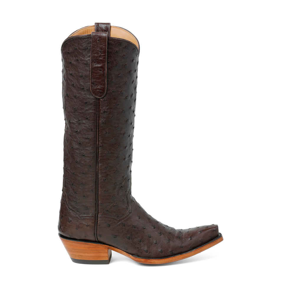 Ostrich Full Quill 14" - Nicotine - Back at the Ranch
