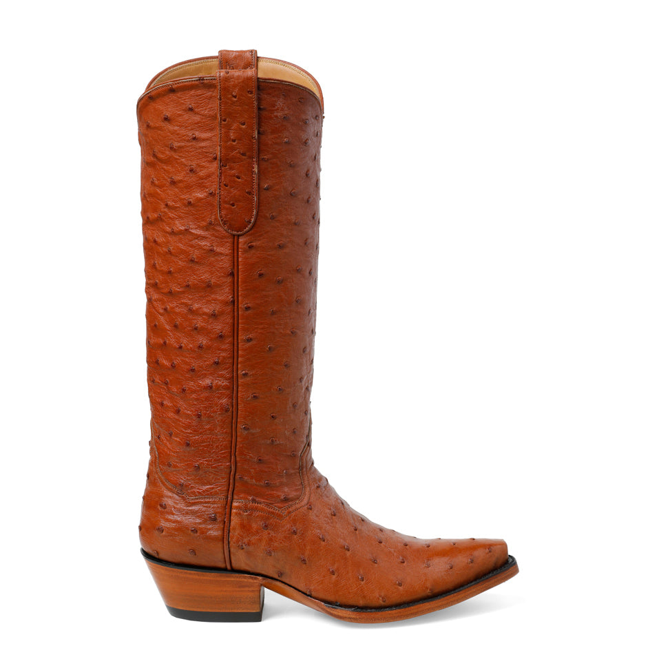 Ostrich Full Quill 14" - Brandy - Back at the Ranch