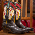 Indian Chief Inlay - Black - Back at the Ranch