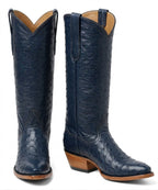 Ostrich Full Quill 14" - Iris Navy - Back at the Ranch