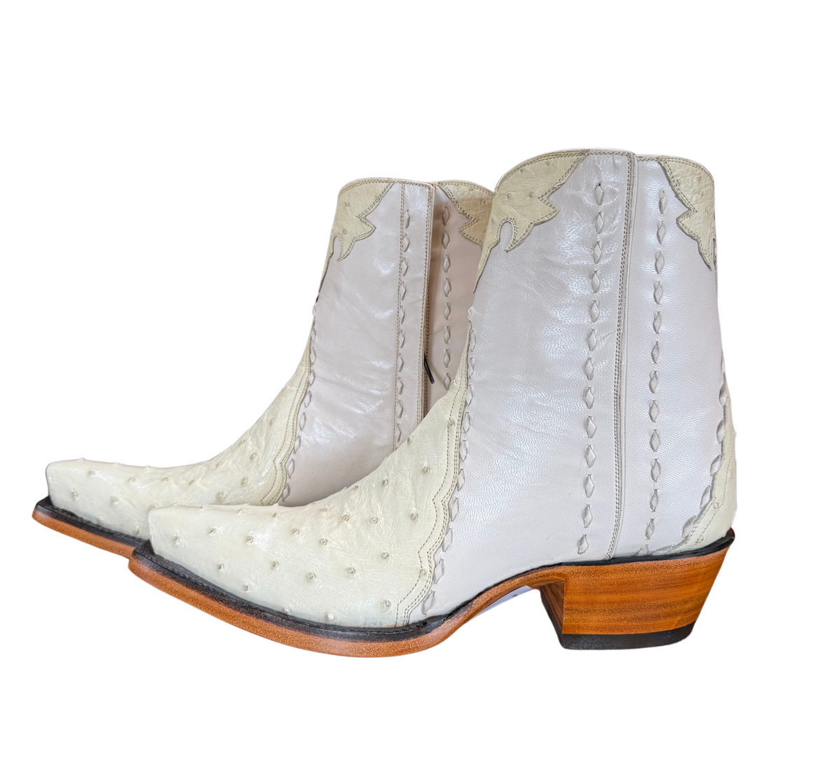 Ostrich Ankle Zipper Collection