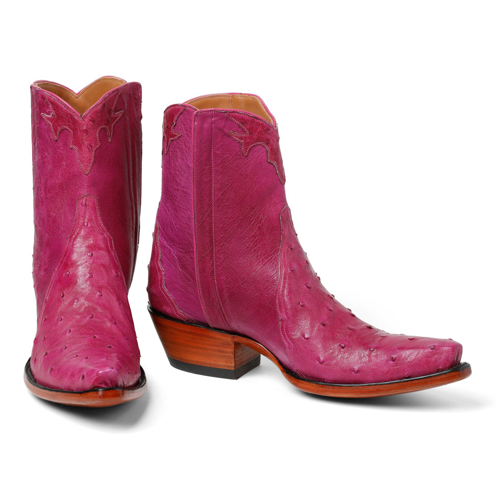 Ostrich Ankle Zipper Collection - Back at the Ranch
