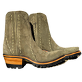 Raindance Ankle Zipper with Vibram and Stitching - Olive