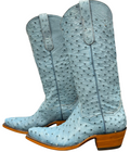 Ostrich Full Quill 14" - Sky Blue - Back at the Ranch
