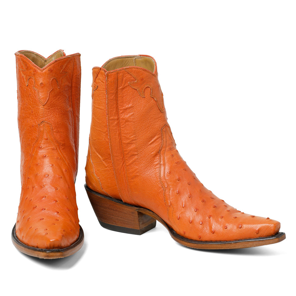 Ostrich Ankle Zipper Collection - Back at the Ranch