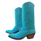 Ostrich Full Quill 12" - Turquoise