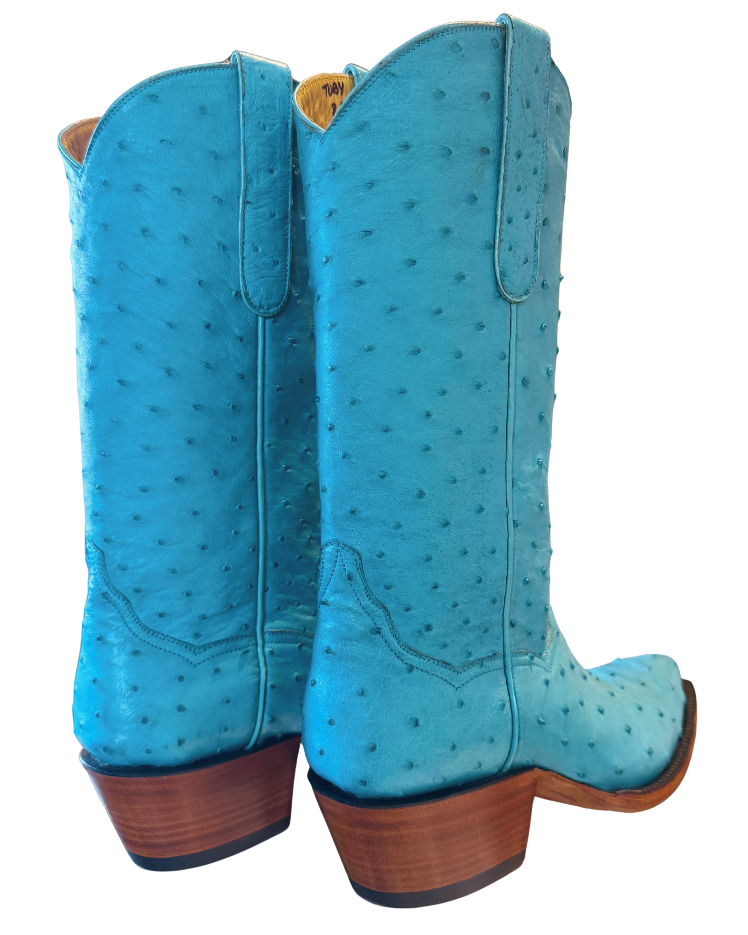 Ostrich Full Quill 12" - Turquoise