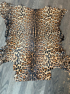 Hair-On Ankle Zipper - Leopard Print
