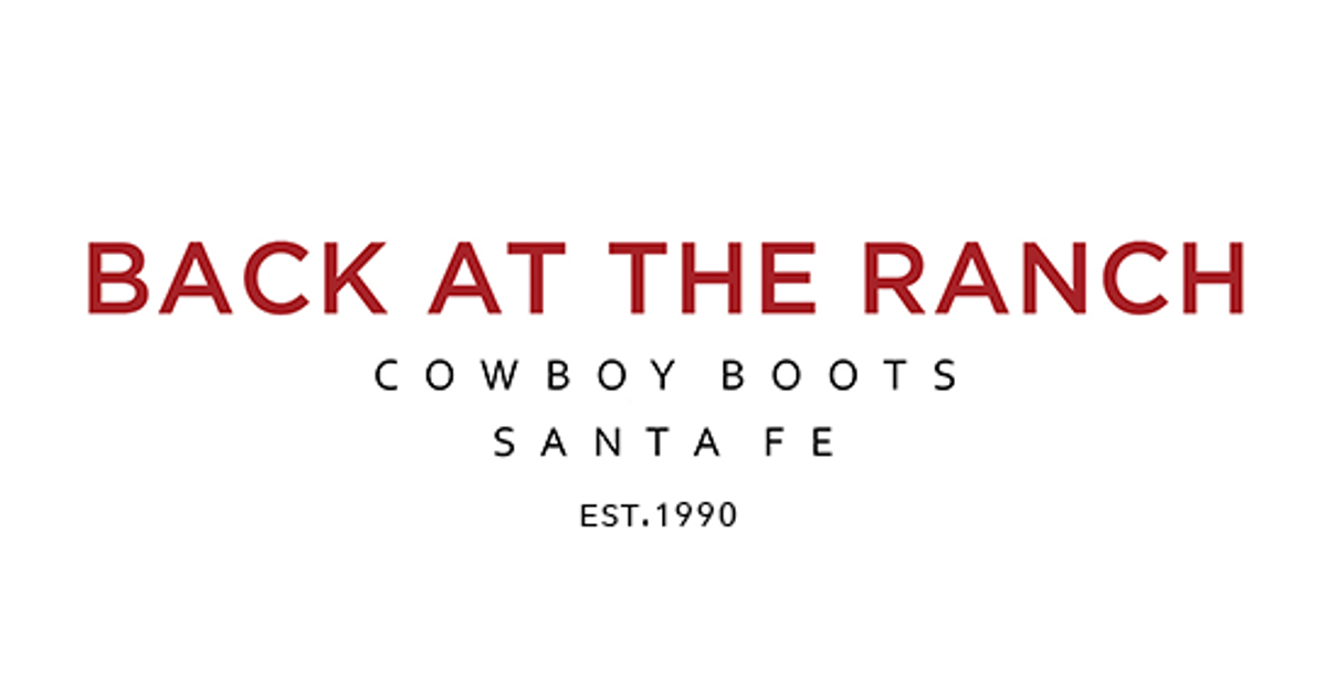 Back at the Ranch - Handcrafted Cowboy Boots