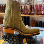 Raindance Ankle Zipper with Vibram and Stitching - Olive