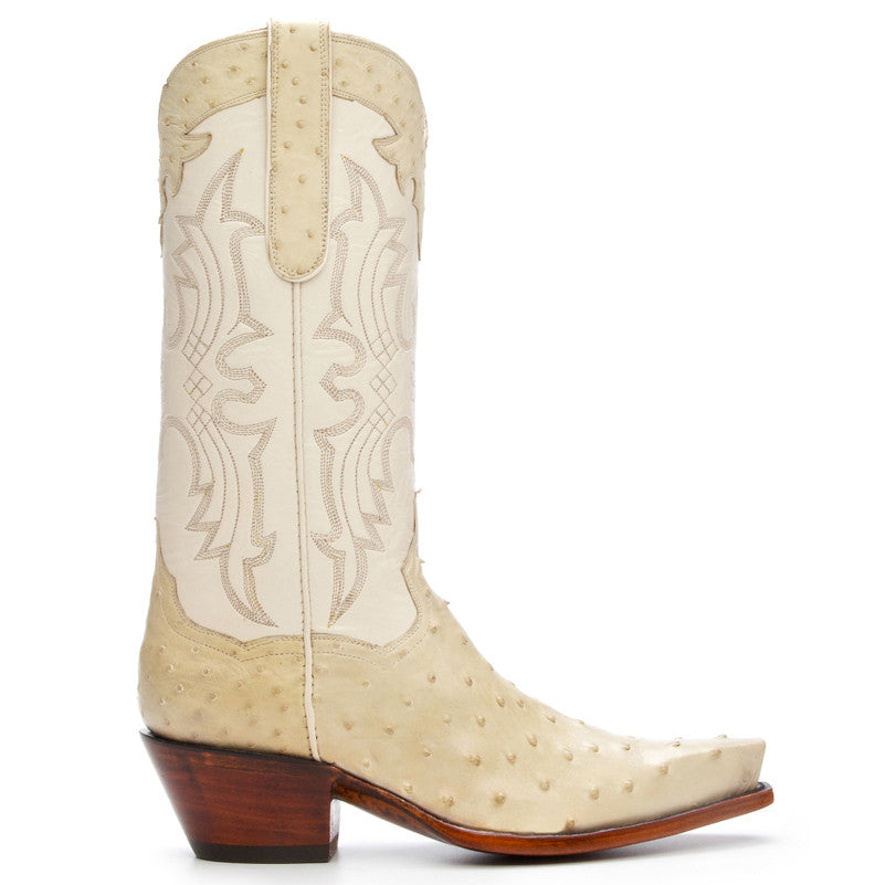 Ostrich 12" - Winter White - Back at the Ranch