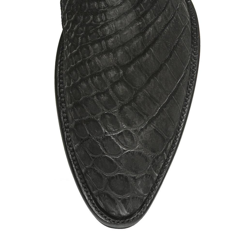 Crocodile Sueded Ankle Zipper Round Toe - Back at the Ranch