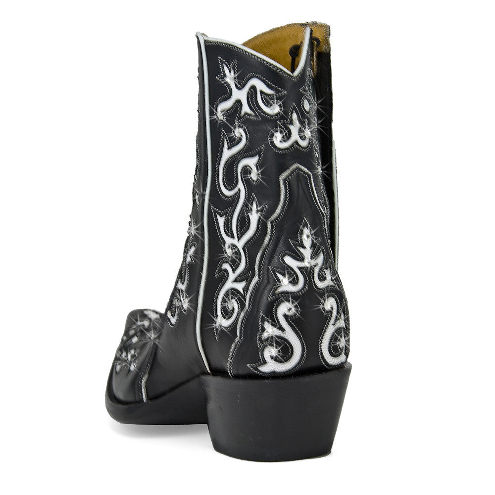 Priscilla + Crystals Ankle Zipper - Back at the Ranch