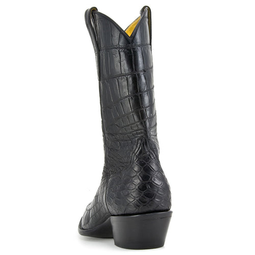 Crocodile Full 12" Round Toe - Back at the Ranch