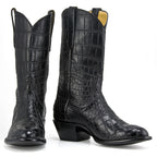 Crocodile Full 12" Round Toe - Back at the Ranch