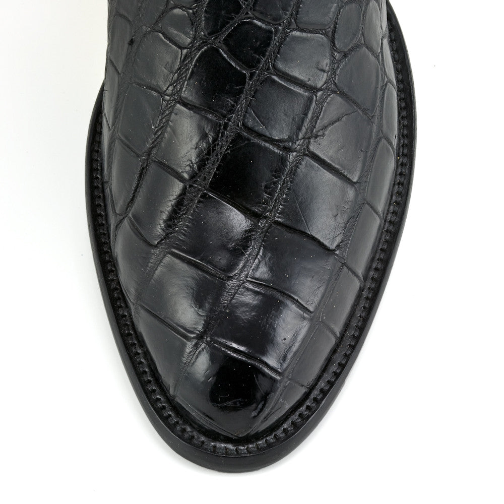 Crocodile Full 12" Round Toe - Back at the Ranch