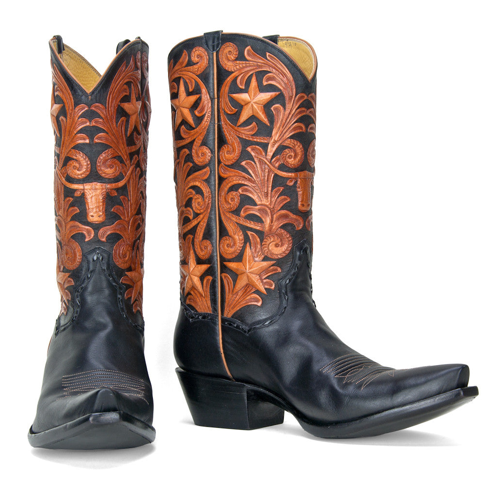 Longhorn & Stars 12" - Back at the Ranch