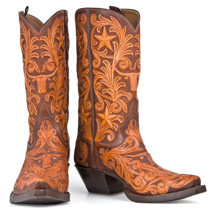 Longhorn & Stars Full 12" - Back at the Ranch