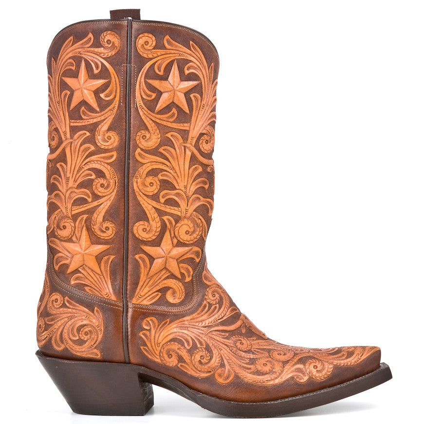 Longhorn & Stars Full 12" - Back at the Ranch