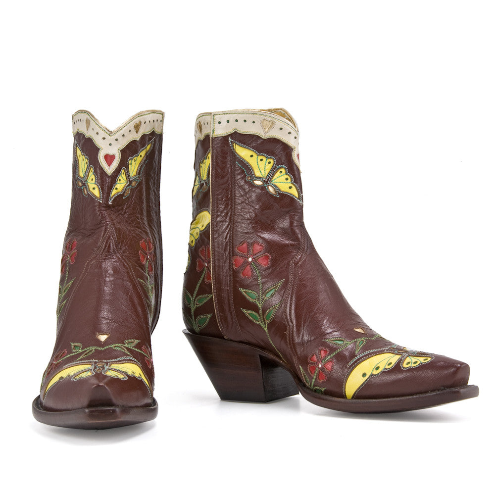 Madam Butterfly Ankle Zipper - Back at the Ranch