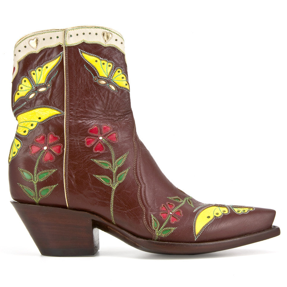 Madam Butterfly Ankle Zipper - Back at the Ranch