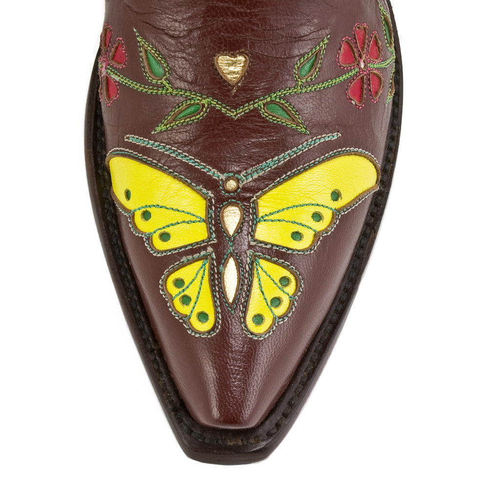 Madam Butterfly Ankle Zipper - Back at the Ranch