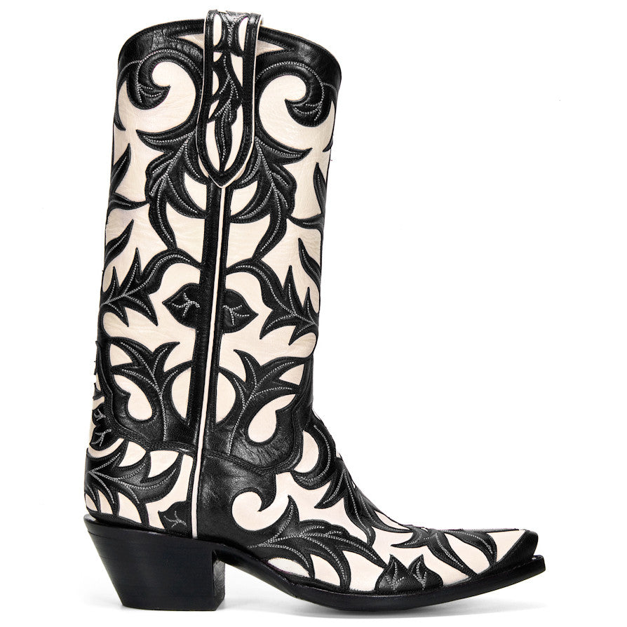 Monet 12" - Black/Bone - Back at the Ranch