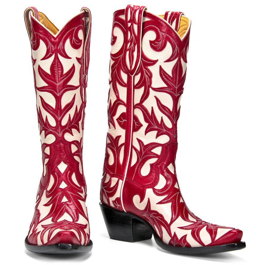 Monet 12" - Red/Bone - Back at the Ranch