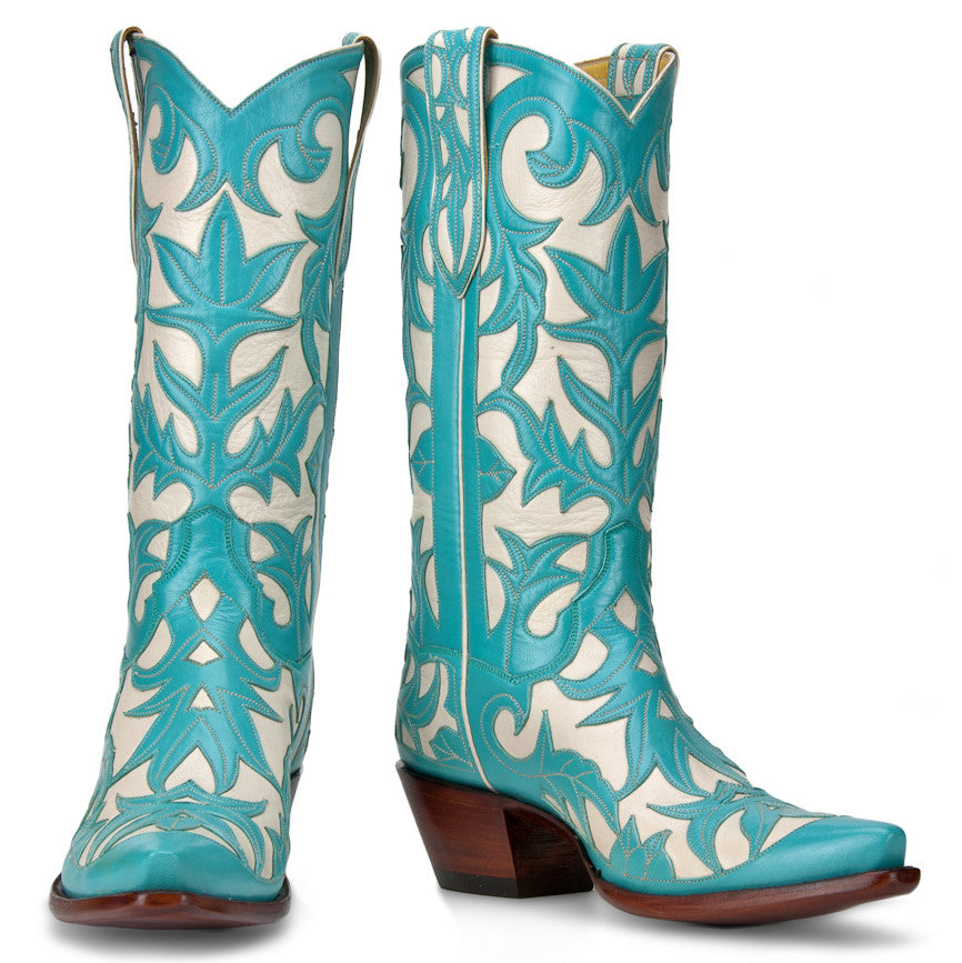 Monet 12" - Turquoise/Bone - Back at the Ranch