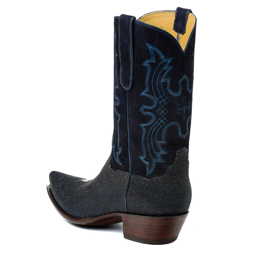 Stingray With PIgsuede Upper 12" - Back at the Ranch