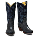 Stingray With PIgsuede Upper 12" - Back at the Ranch