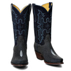 Stingray With PIgsuede Upper 12" - Back at the Ranch