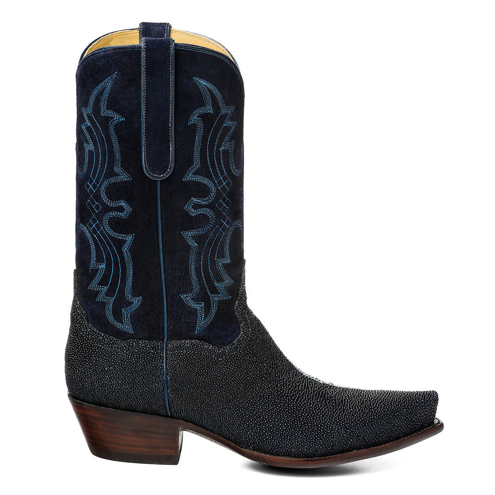 Stingray With PIgsuede Upper 12" - Back at the Ranch
