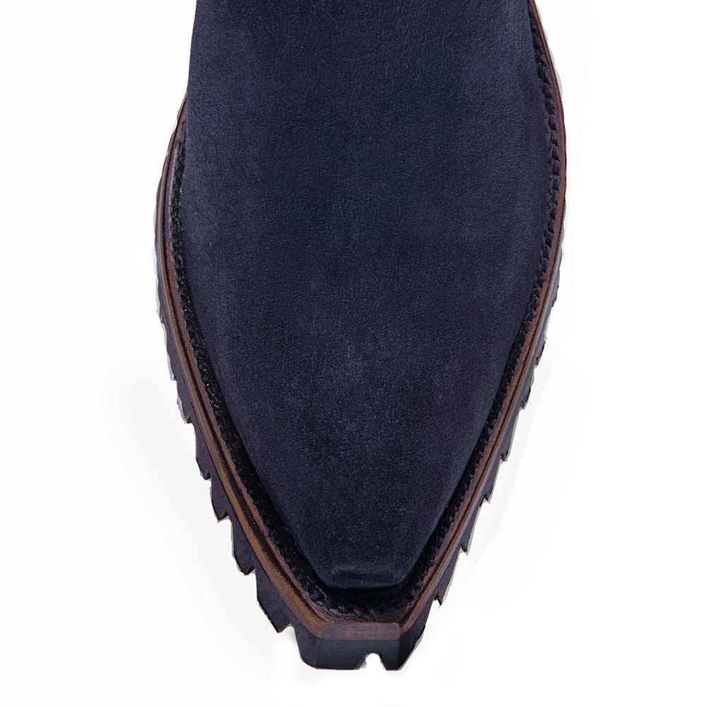 Equestrian 14" with Vibram - Navy - Back at the Ranch