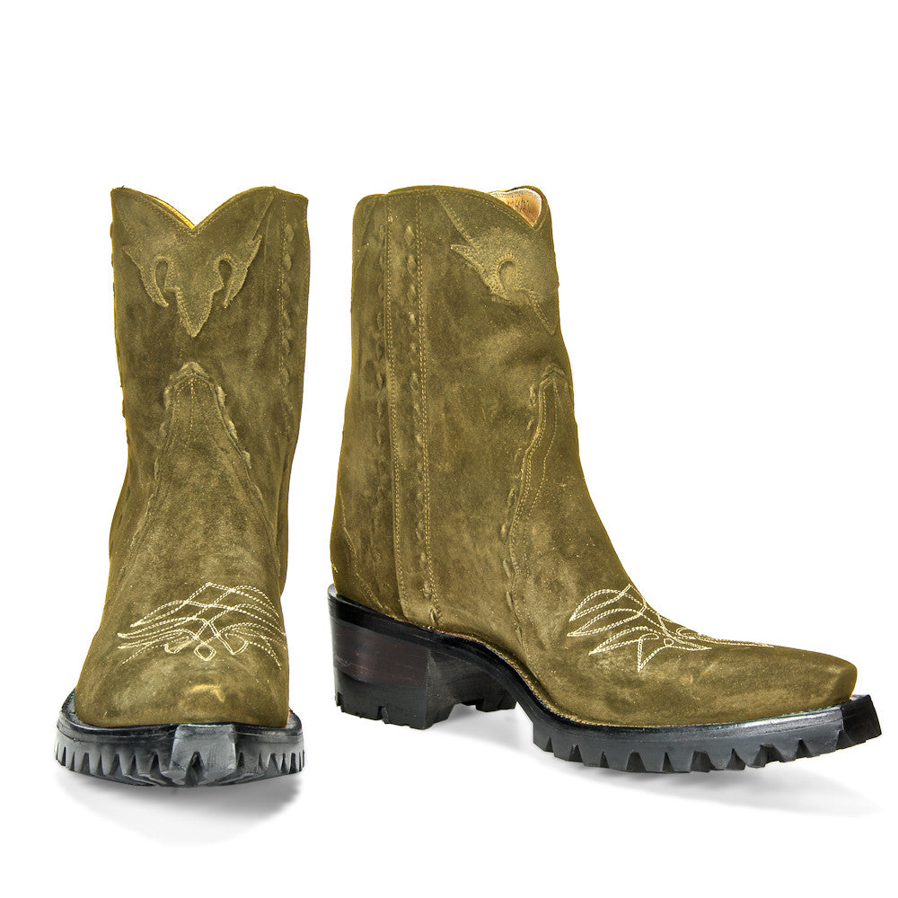 Raindance Ankle Zipper with Vibram and Stitching - Back at the Ranch