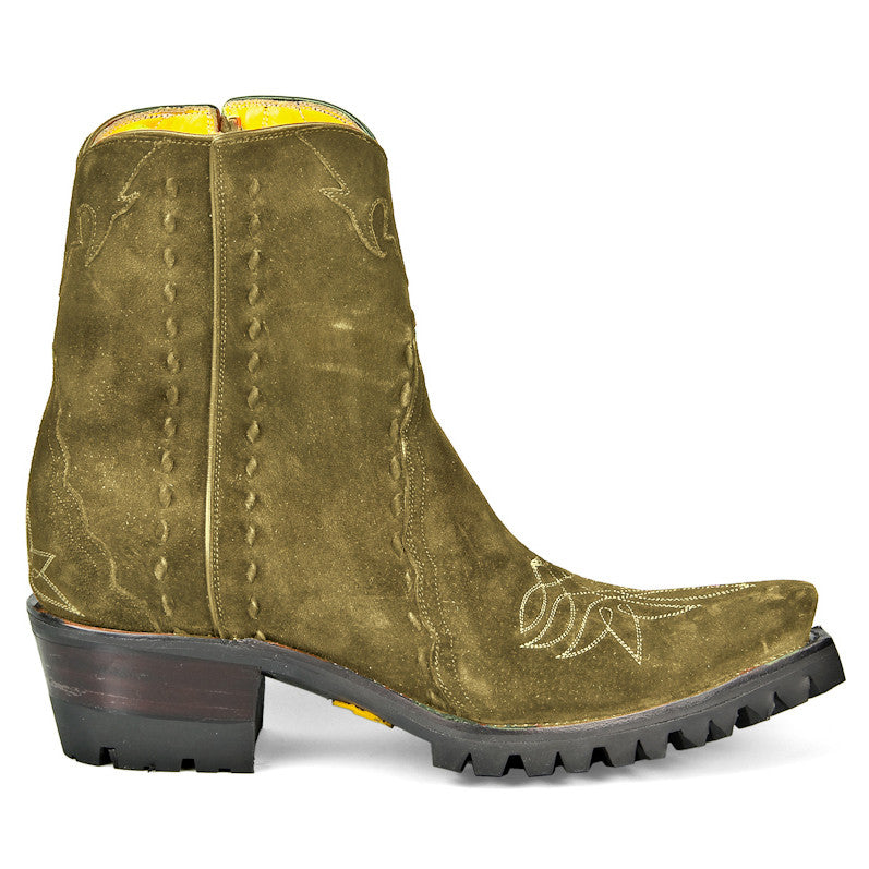 Raindance Ankle Zipper with Vibram and Stitching - Back at the Ranch