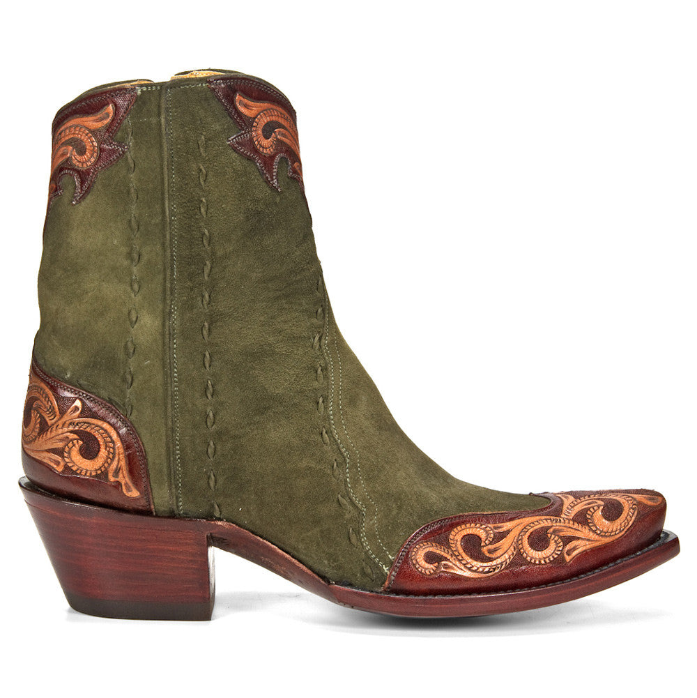 Saddle Ankle Zipper - Back at the Ranch