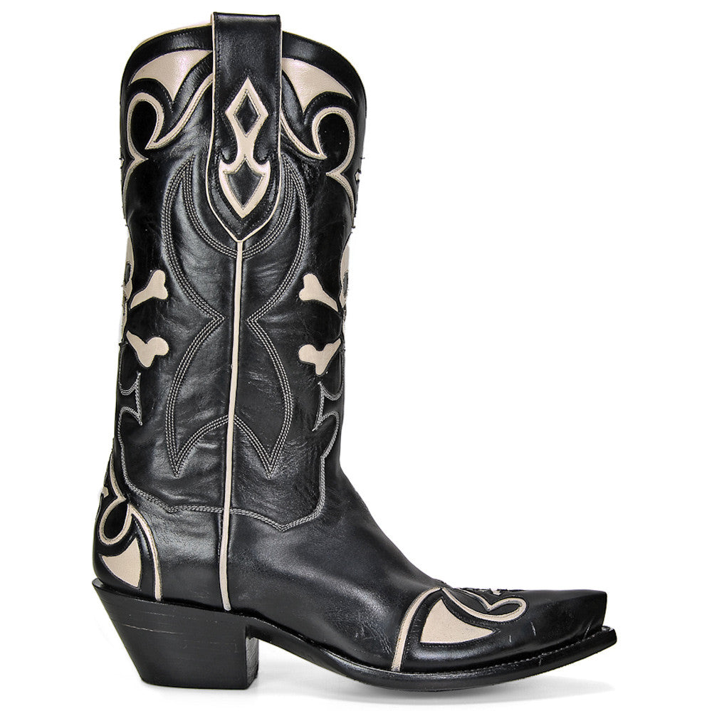 Womens skull cowboy 2024 boots