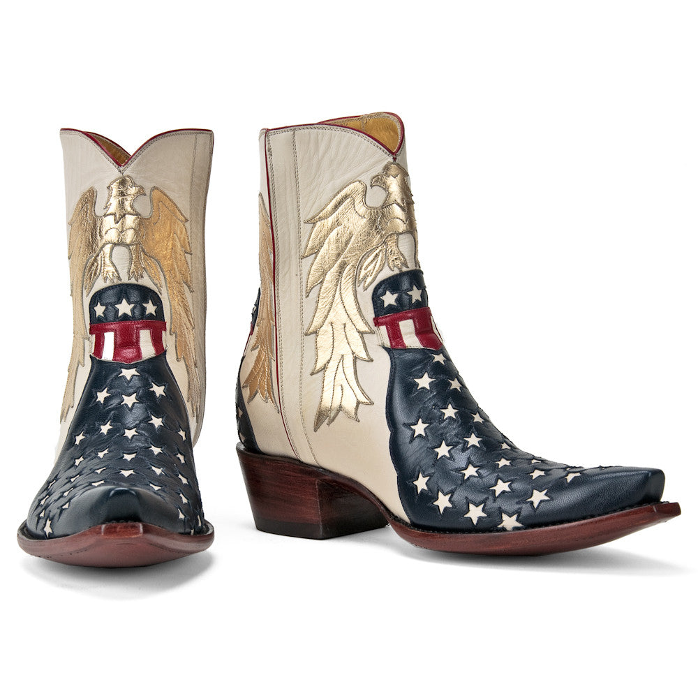 Stars and Stripes Ankle Zipper - Back at the Ranch