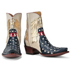 Stars and Stripes Ankle Zipper - Back at the Ranch