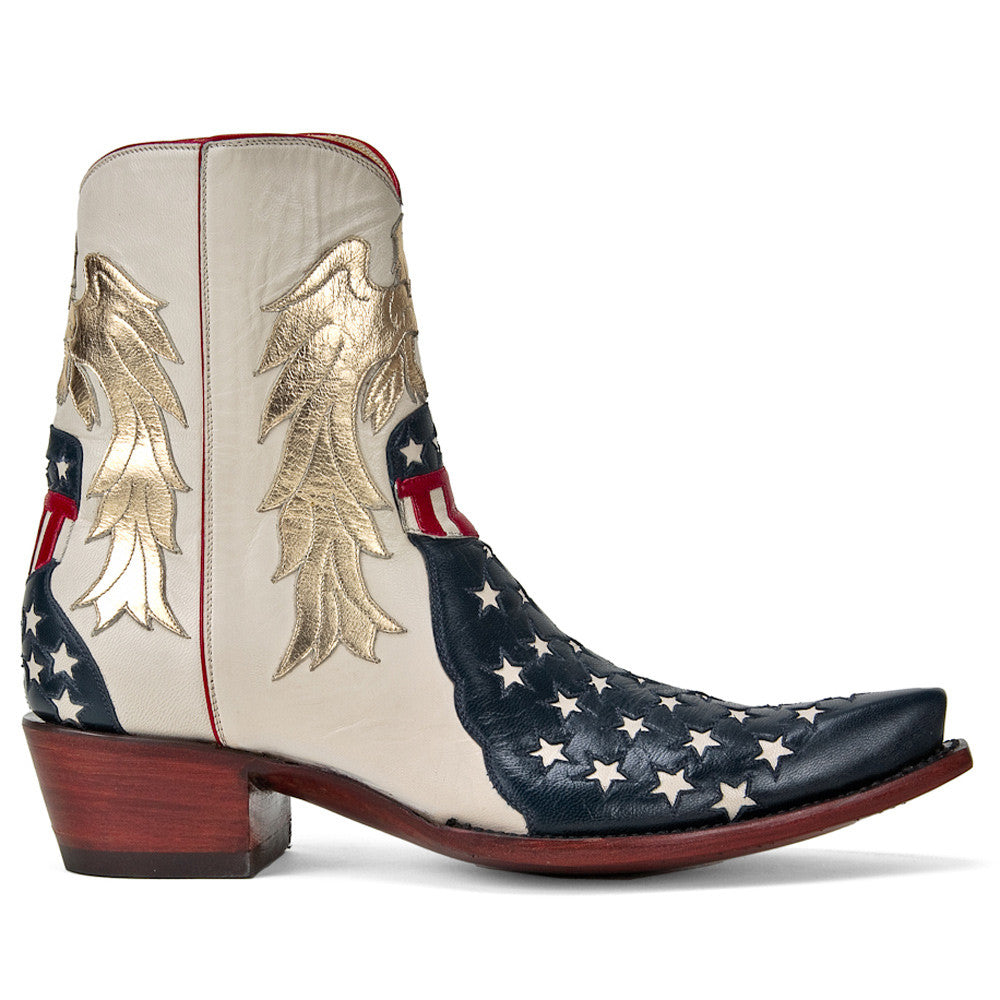 Stars and Stripes Ankle Zipper - Back at the Ranch