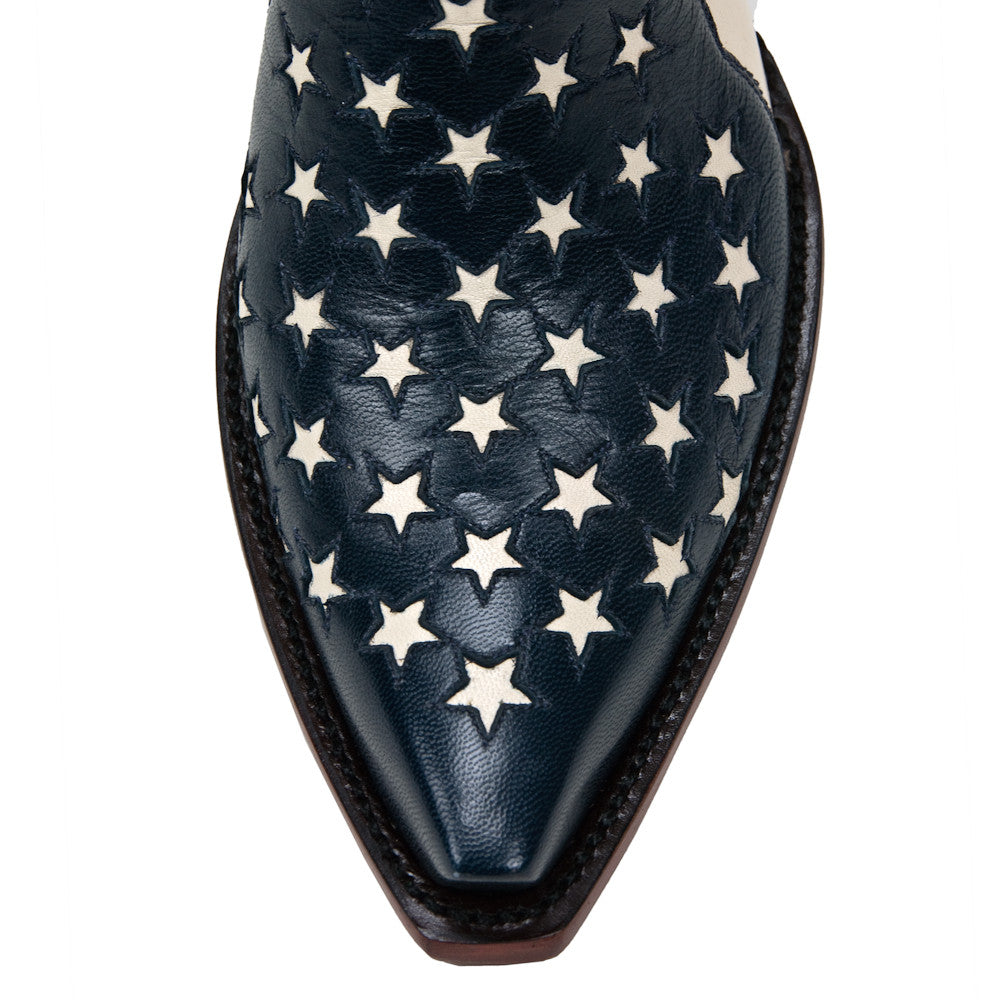 Stars and Stripes Ankle Zipper - Back at the Ranch