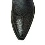 Crocodile/Calf Ankle Zipper - Back at the Ranch