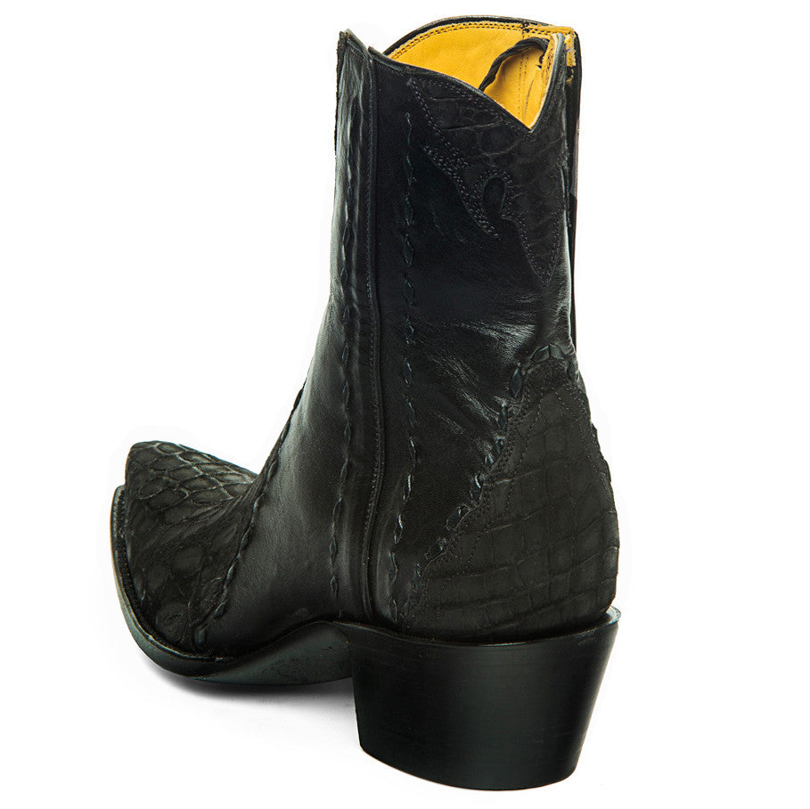 Crocodile Sueded Ankle Zipper - Back at the Ranch