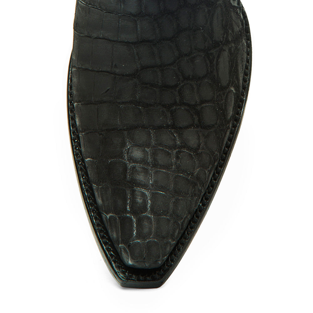 Crocodile Sueded Ankle Zipper - Back at the Ranch