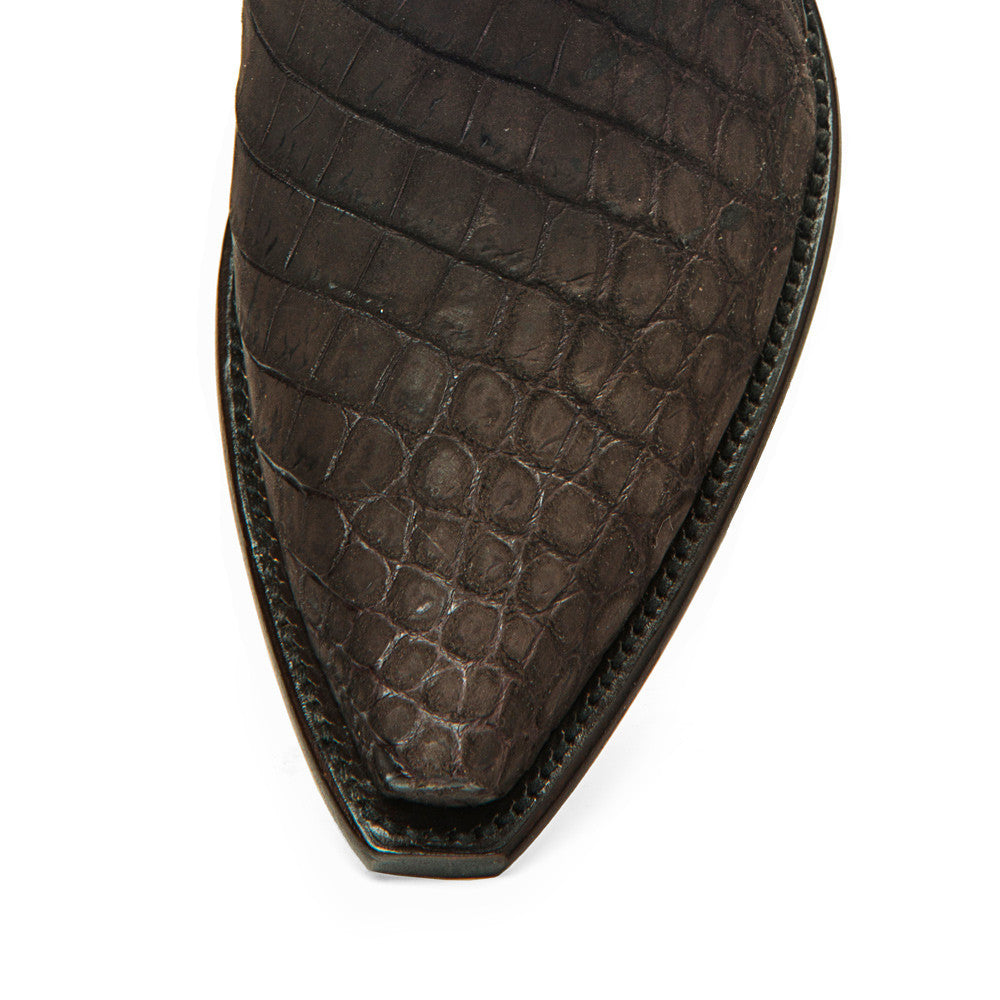 Crocodile Sueded Ankle Zipper - Back at the Ranch