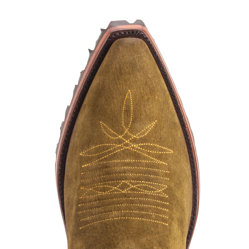 El Rancho 12" with Vibram -Cognac/Olive - Back at the Ranch