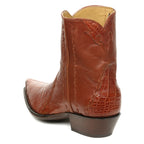 Crocodile with Calf Ankle Zipper - Back at the Ranch