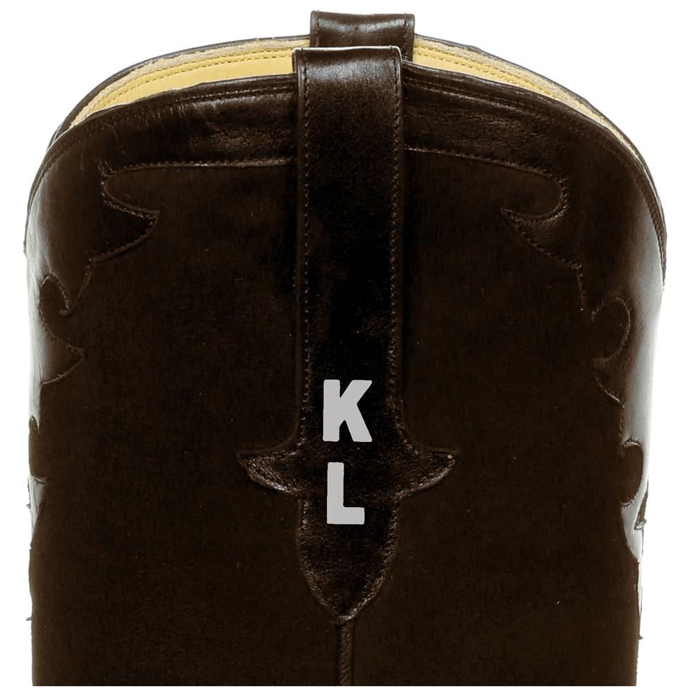 Little Black or Brown Boot 14" - with personalization - Back at the Ranch