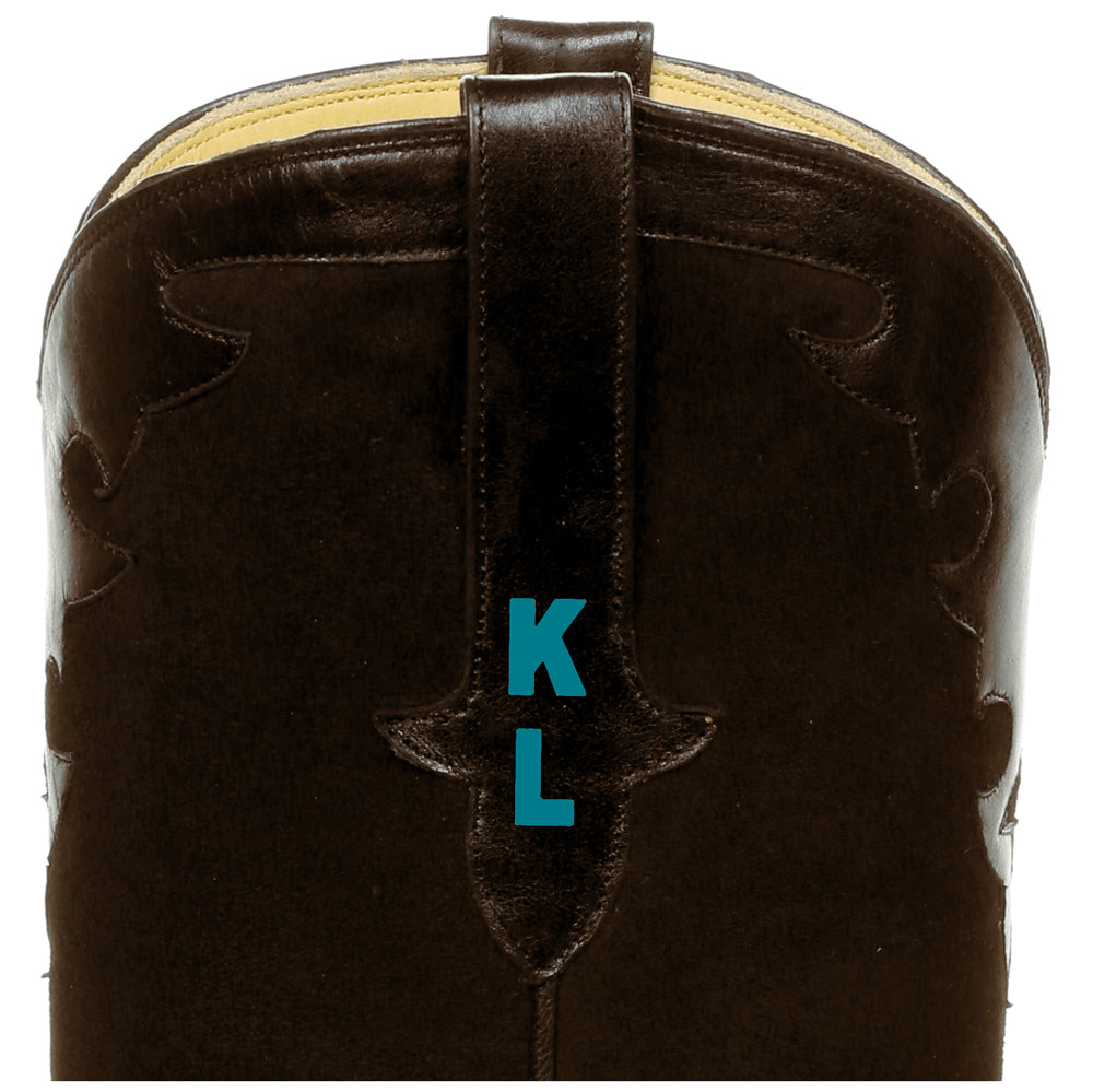 Little Black or Brown Boot 14" - with personalization - Back at the Ranch